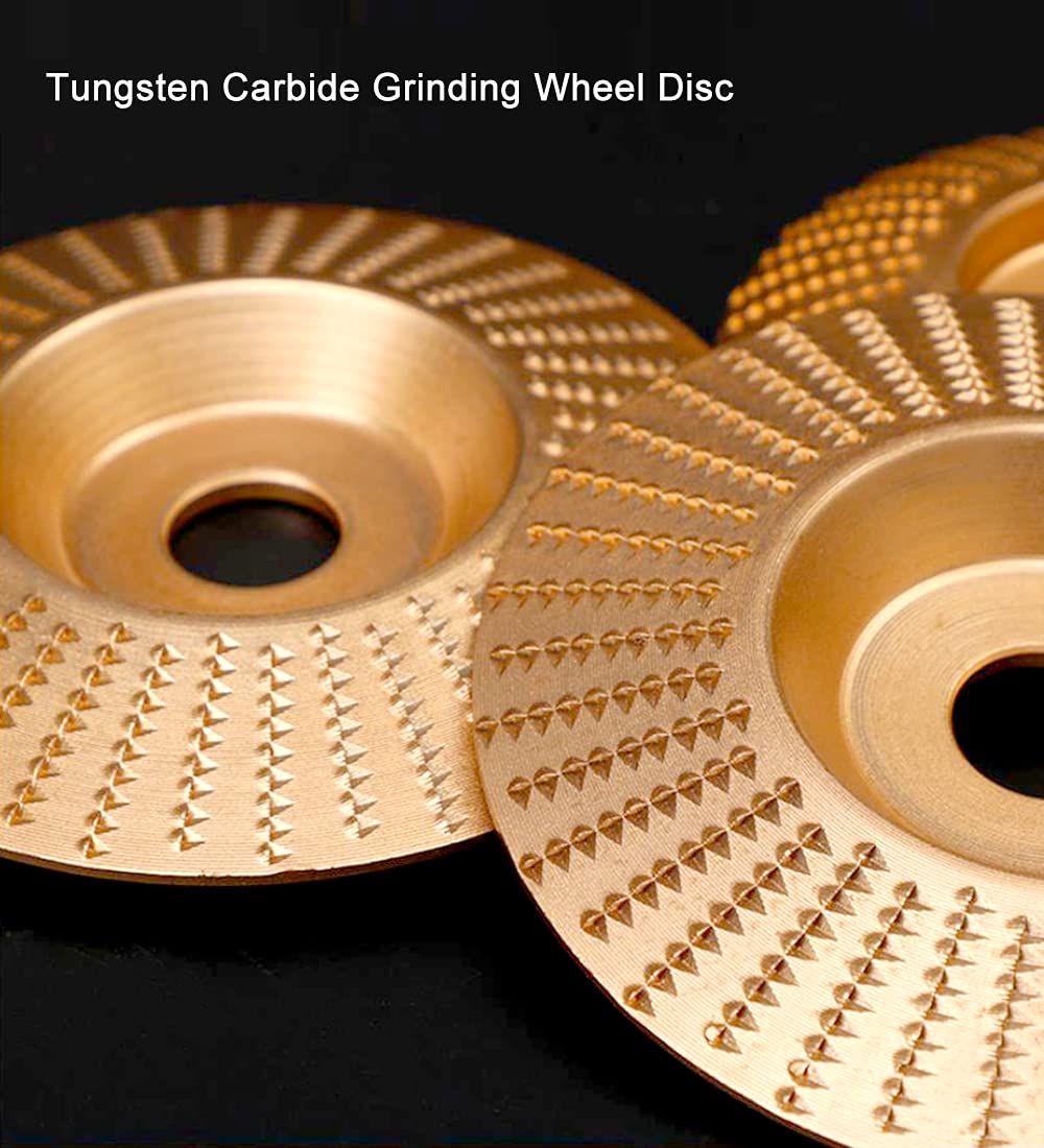 4pcs Tungsten Carbide Grinding Wheel Disc Set for Angle Grinder E5137