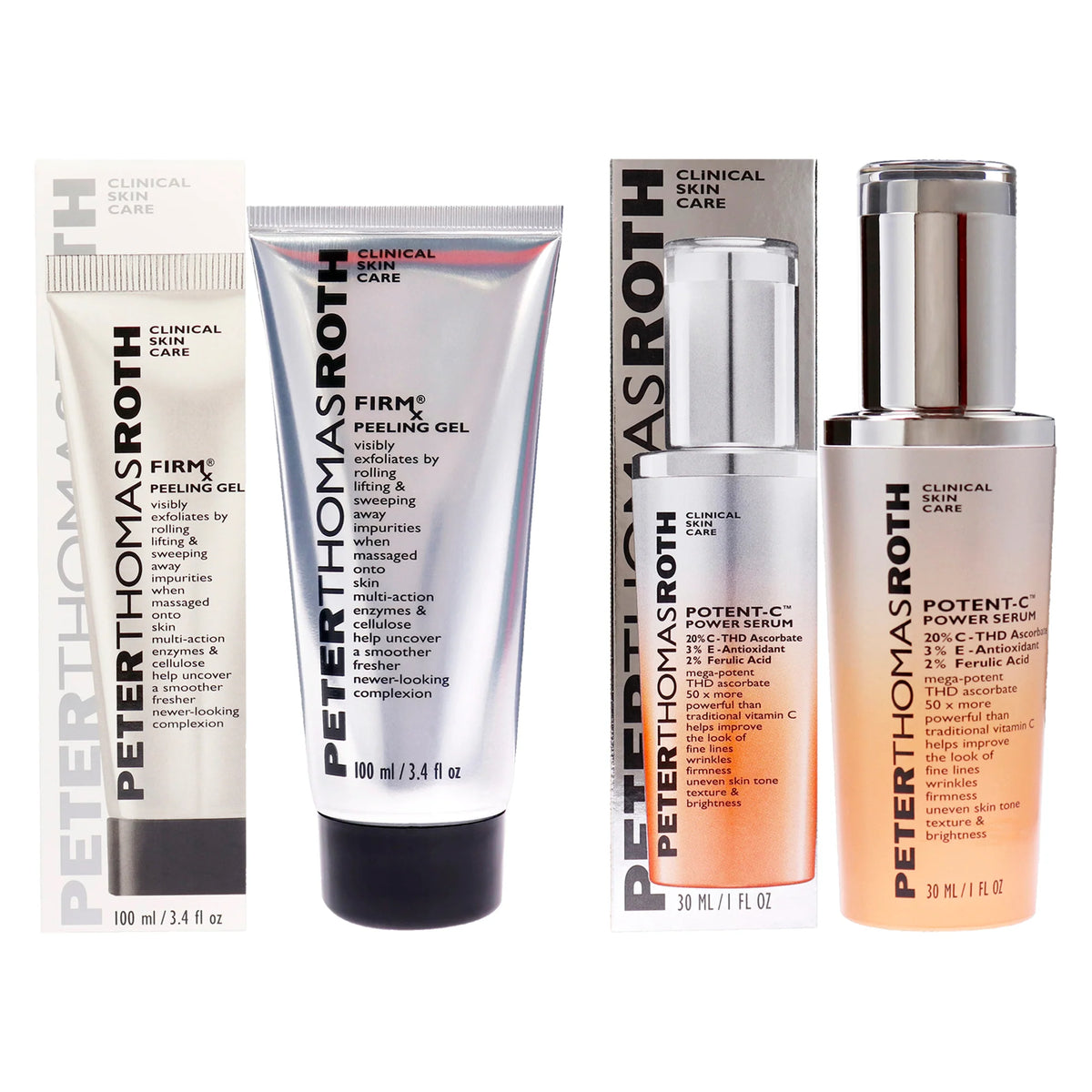 2 Pc Peeling Gel and Power Serum Kit C551482