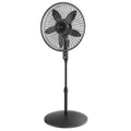 18 4-Speed Pedestal Fan with Remote, Black E1233
