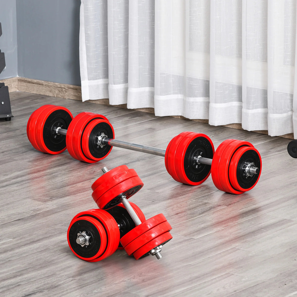 Adjustable 66lbs Dumbbell Set W893051