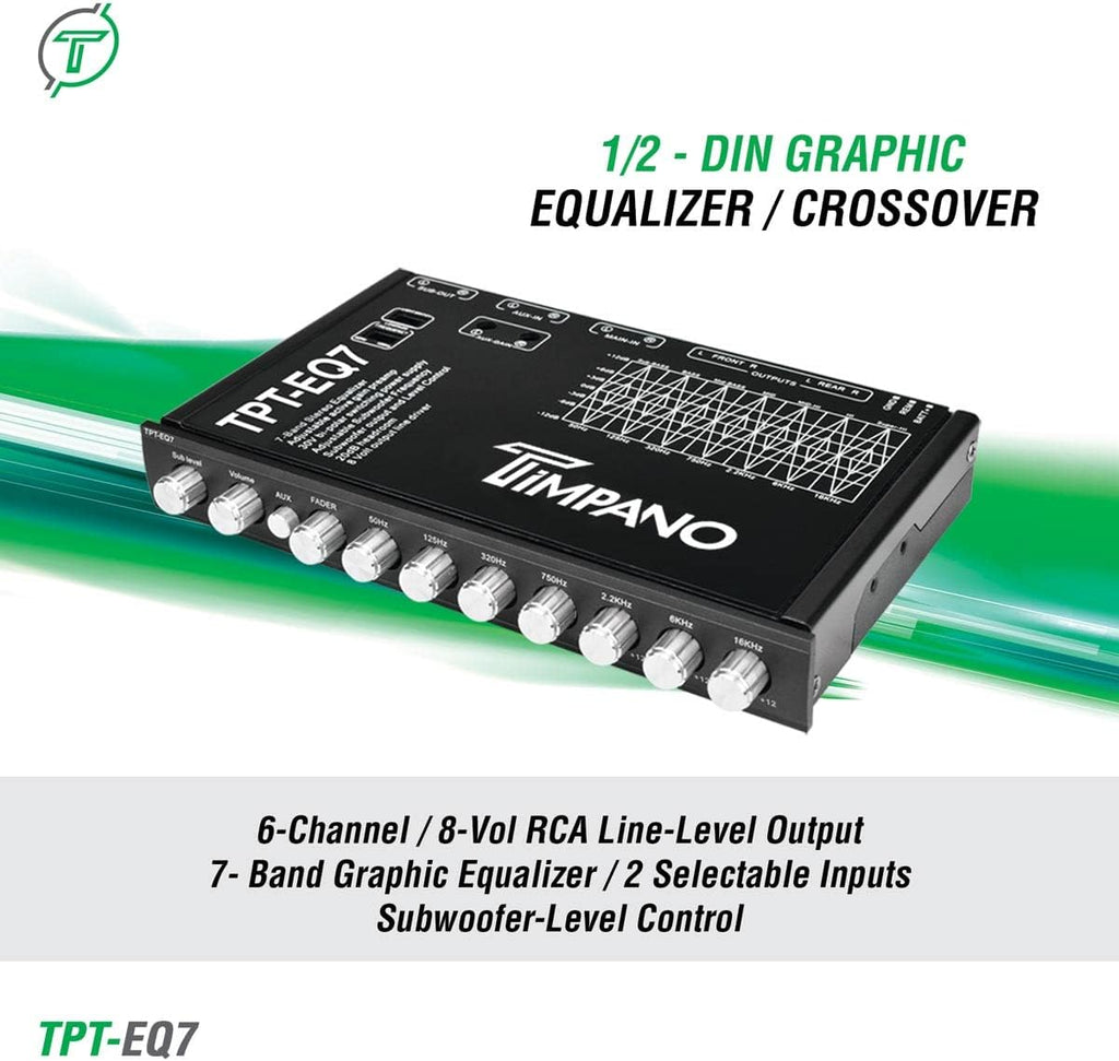 7 Band Car Audio Equalizer W4484
