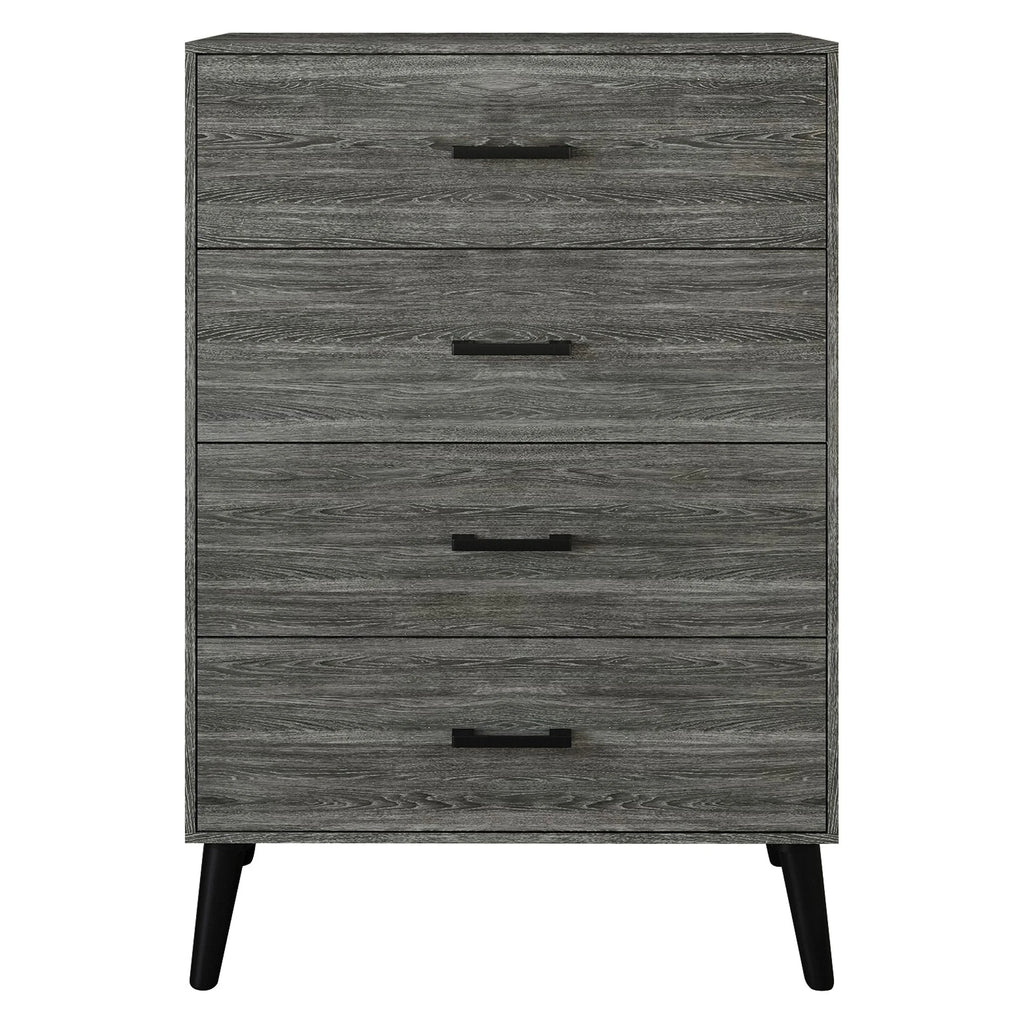 Rustic 4 Drawer Wooden Dresser F61731
