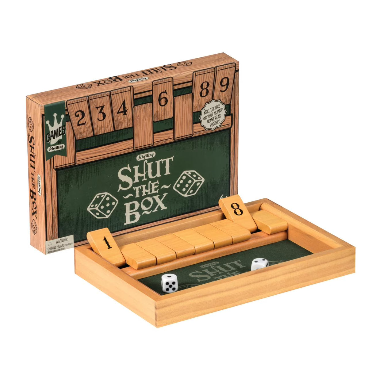 Shut the Box Dice Game F456