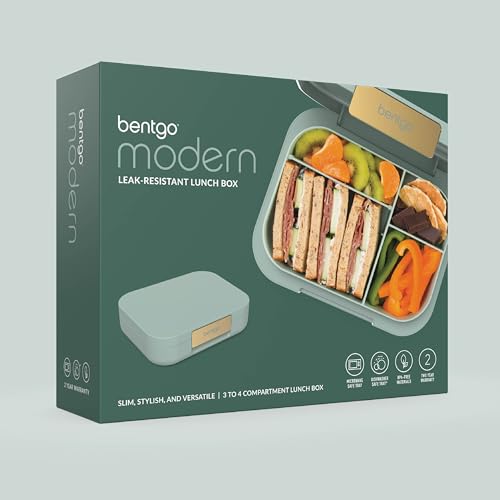 Dark Gray Bento Lunch Box, 3-4 Compartments, Leak-Resistant, 44 fl oz, BPA-Free H89106