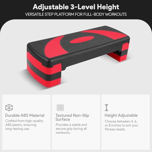Aerobic Step Platform Exercise Stepper J161439
