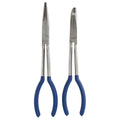 11 in. Straight & 90° Offset Long Reach Pliers, 2-Piece X544