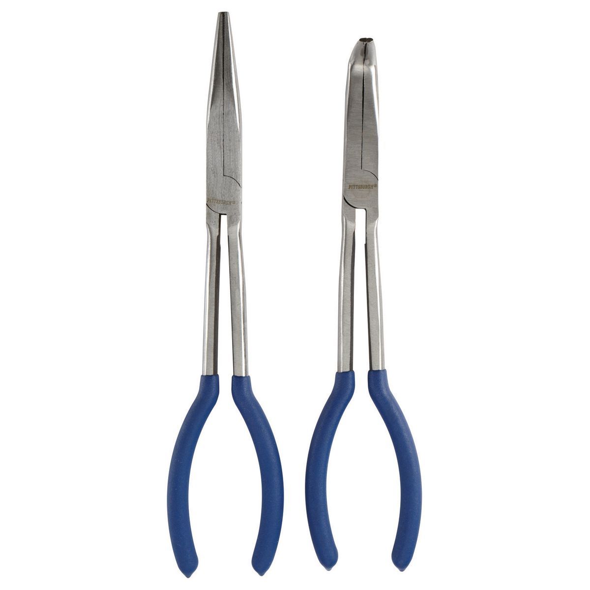 11 in. Straight & 90° Offset Long Reach Pliers, 2-Piece X544