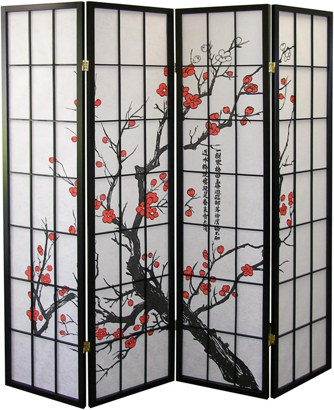 4-Panel Room Divider A276032