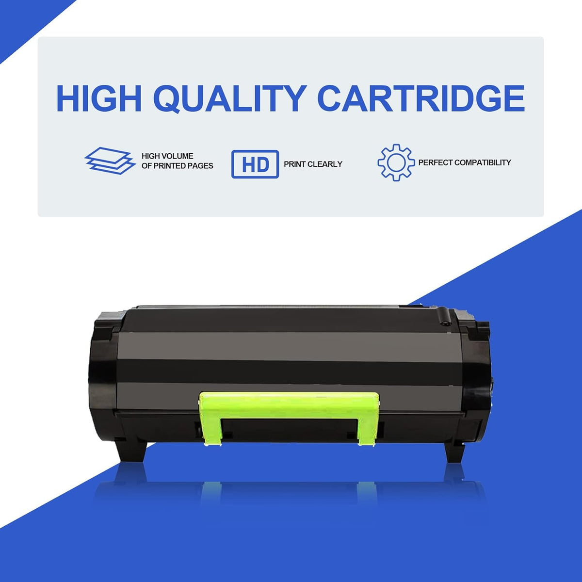Compatible Remanufactured Toner Cartridge Replacement 3 Black U9431
