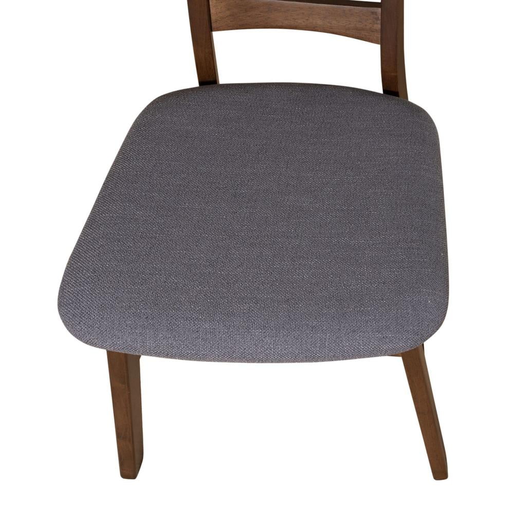 Grey Panel Back Side Chair S6838