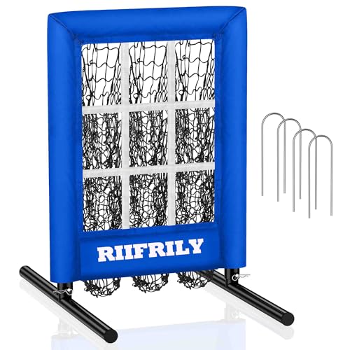 9 Hole Baseball Pitching Net with Strike Zone I908141