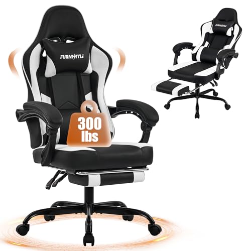 Green PU Leather Ergonomic Gaming Chair I36491