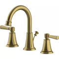Matte Gold Double-Handle Bathroom Faucet Y720