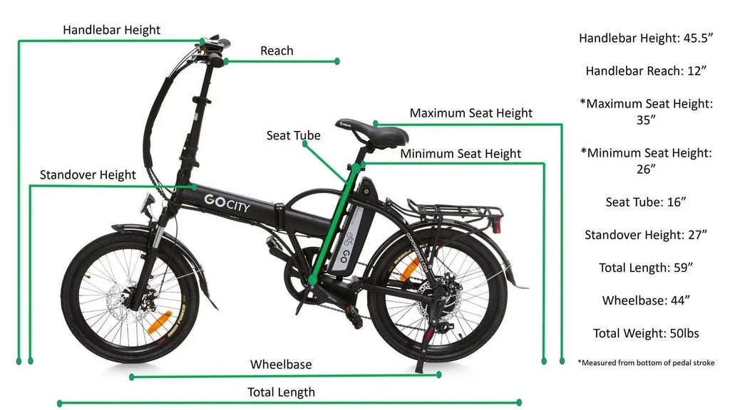 500W Foldable Electric Bike I608