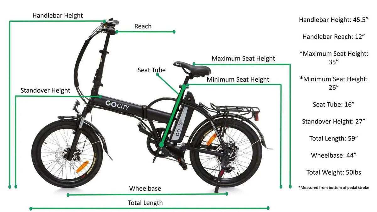 500W Foldable Electric Bike I608
