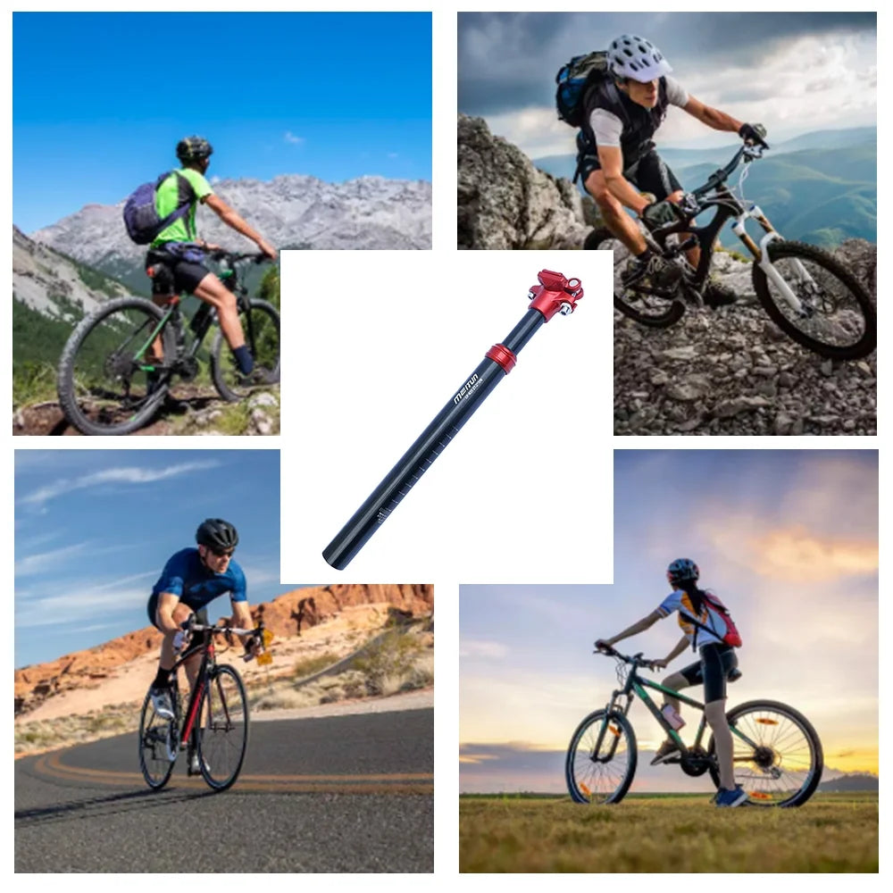 MTB Bike Suspension Seatpost Aluminum Alloy 31.6mm C667