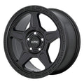Satin Black 17x8 5x100 38mm Wheel C397