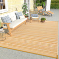 6x9 Waterproof Reversible Outdoor Area Rug O66476