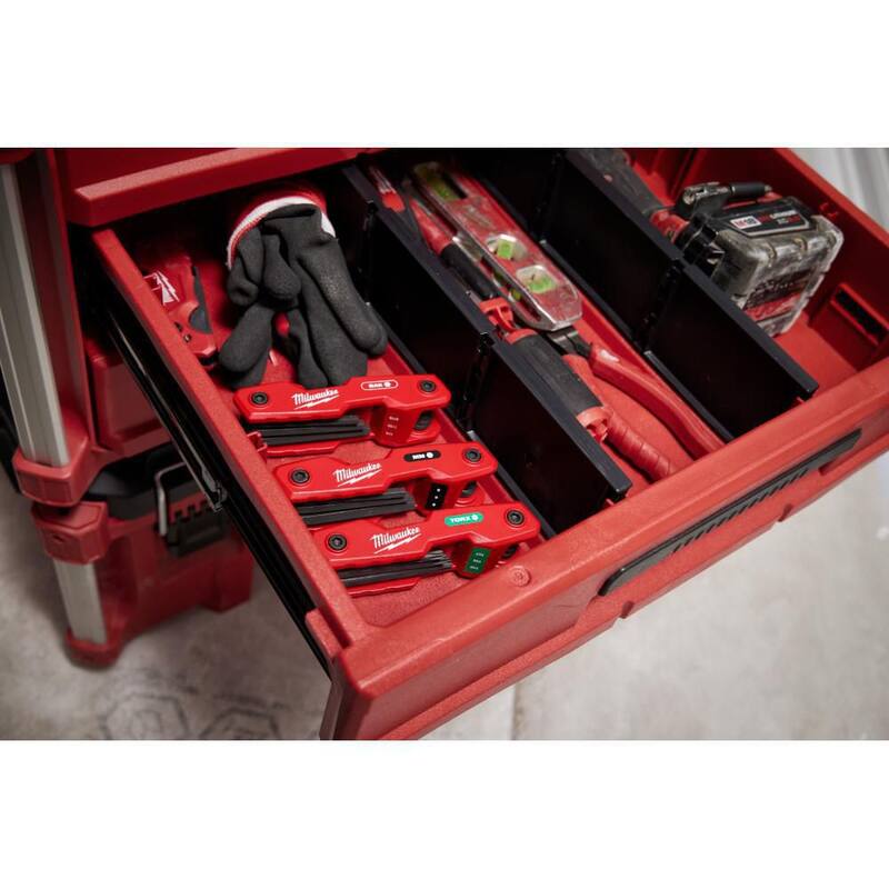 Folding SAE Hex Key Set 9-Piece V200177