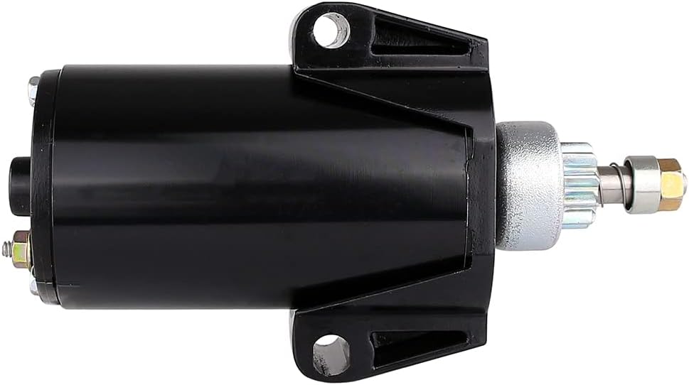 New Starter Compatible with Mariner Mercury Outboard 25EL 25ELH 9.9E 9.9EH 15HP 20HP 25HP Pack of 2 L366632
