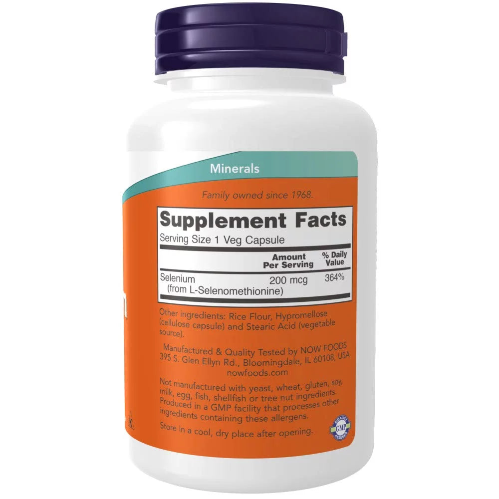 Selenium 200 Mcg 180 Ct Q368