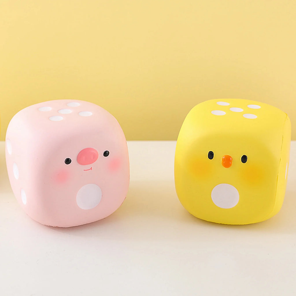 Cartoon Dice Squeeze Toy T8095
