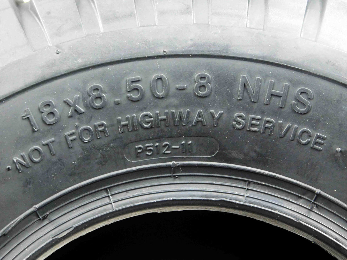 18x8.5-8 4 Ply Turf Tires 4 Pack P165