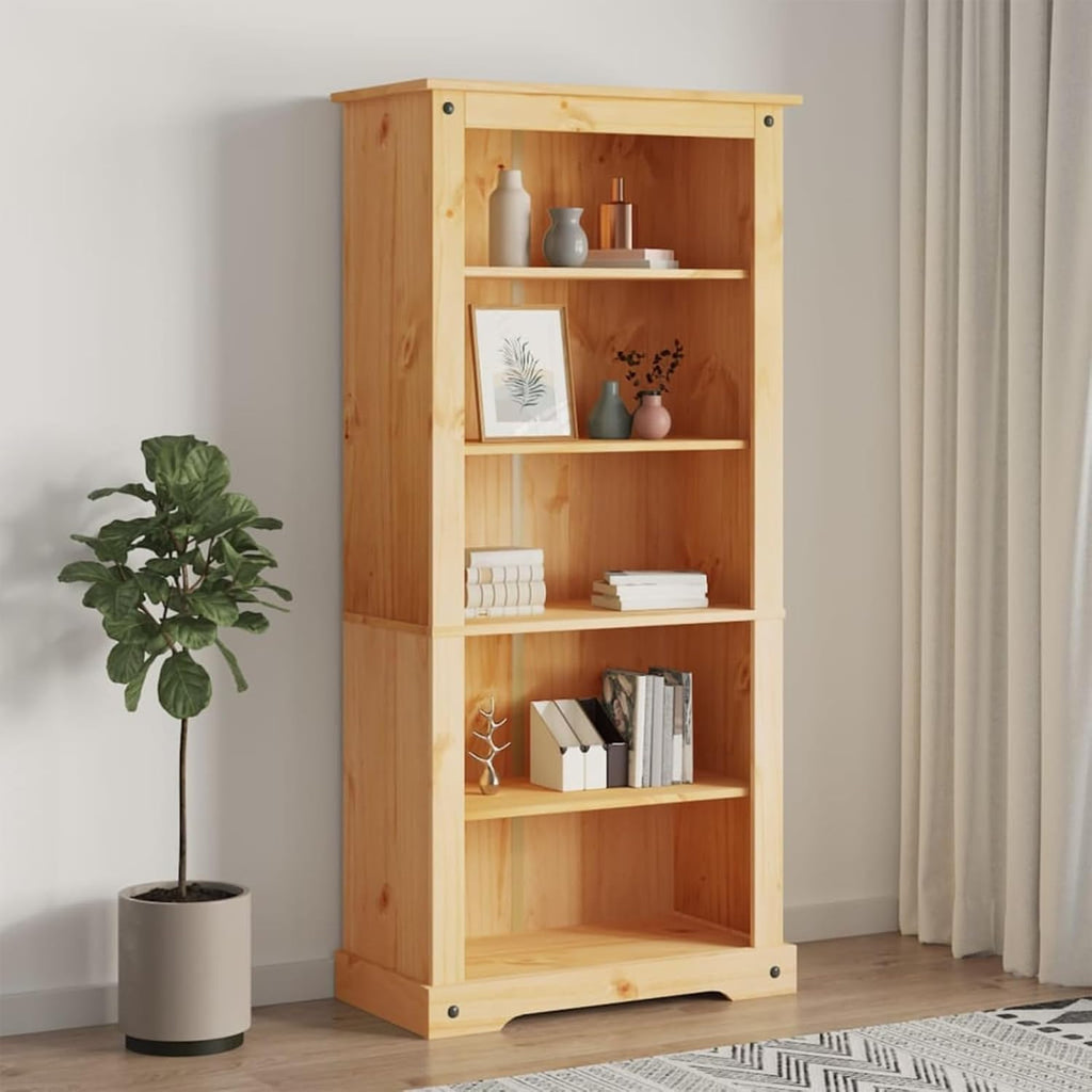 5-Tier Brown Bookcase S317