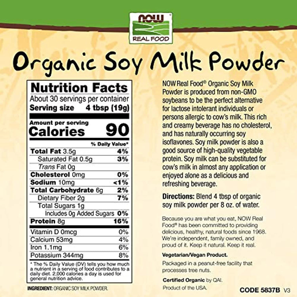 Organic Soy Milk Powder, 20 Oz I701