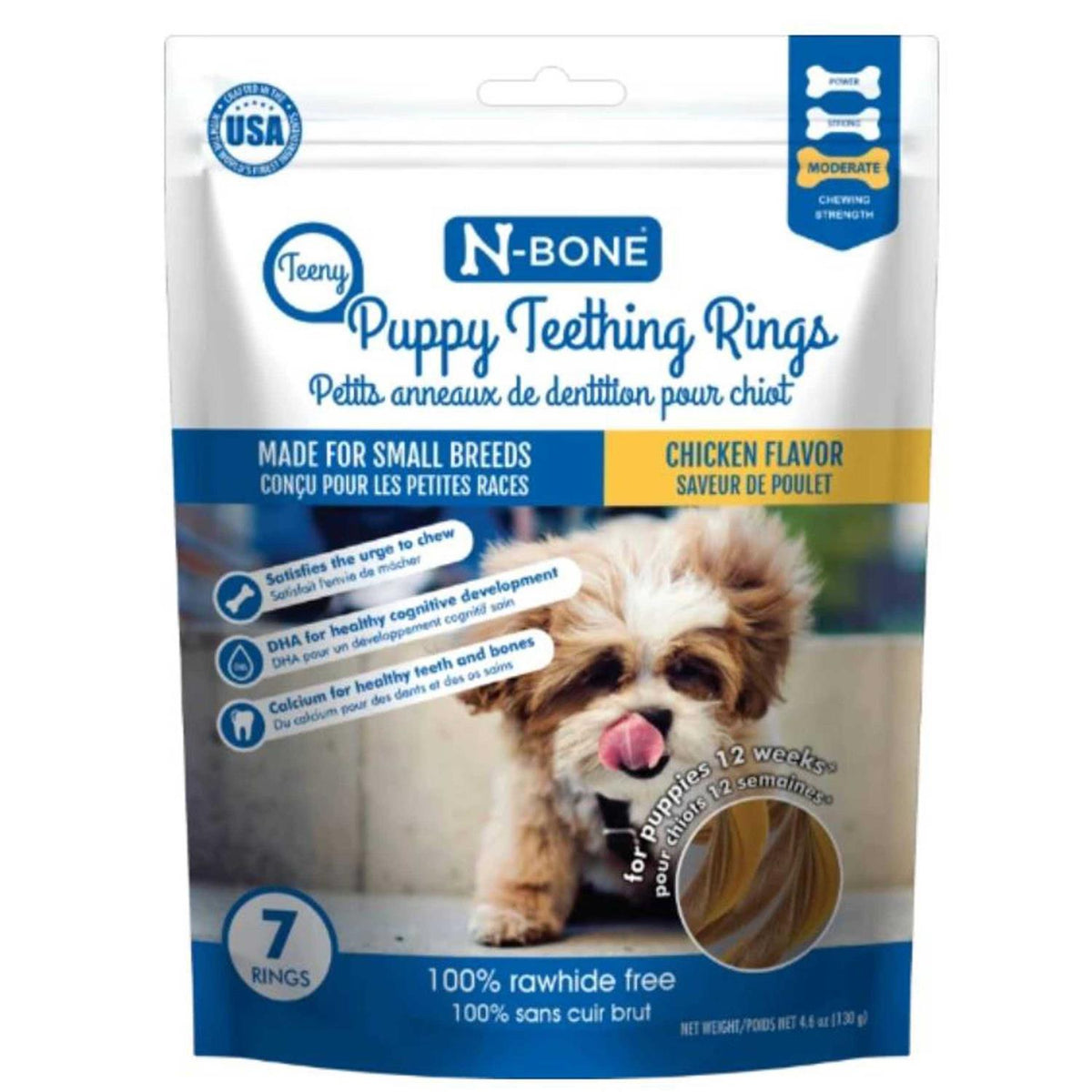 Chicken Flavor Teething Rings W837