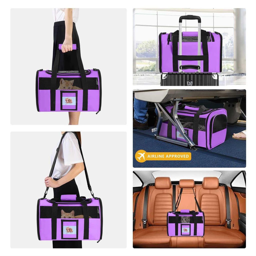 Cat Dog Pet Carrier Airline Approved J807039