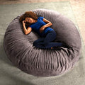 Charcoal Convertible Bean Bag Bed K63286