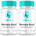 Memory Boost Nootropic Pills 120 Capsules W180