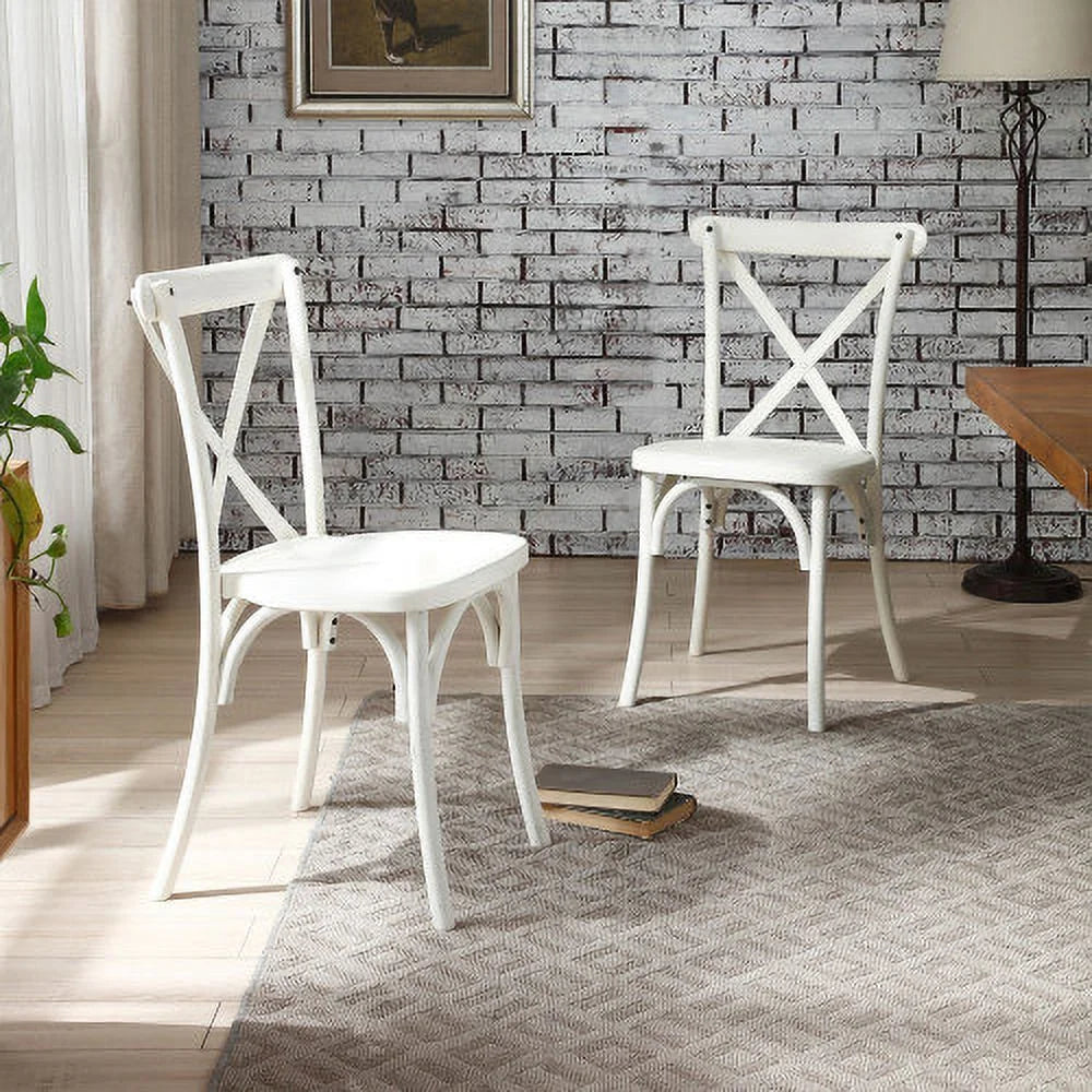 Resin X-Back Dining Chair 2-Pack Z91003