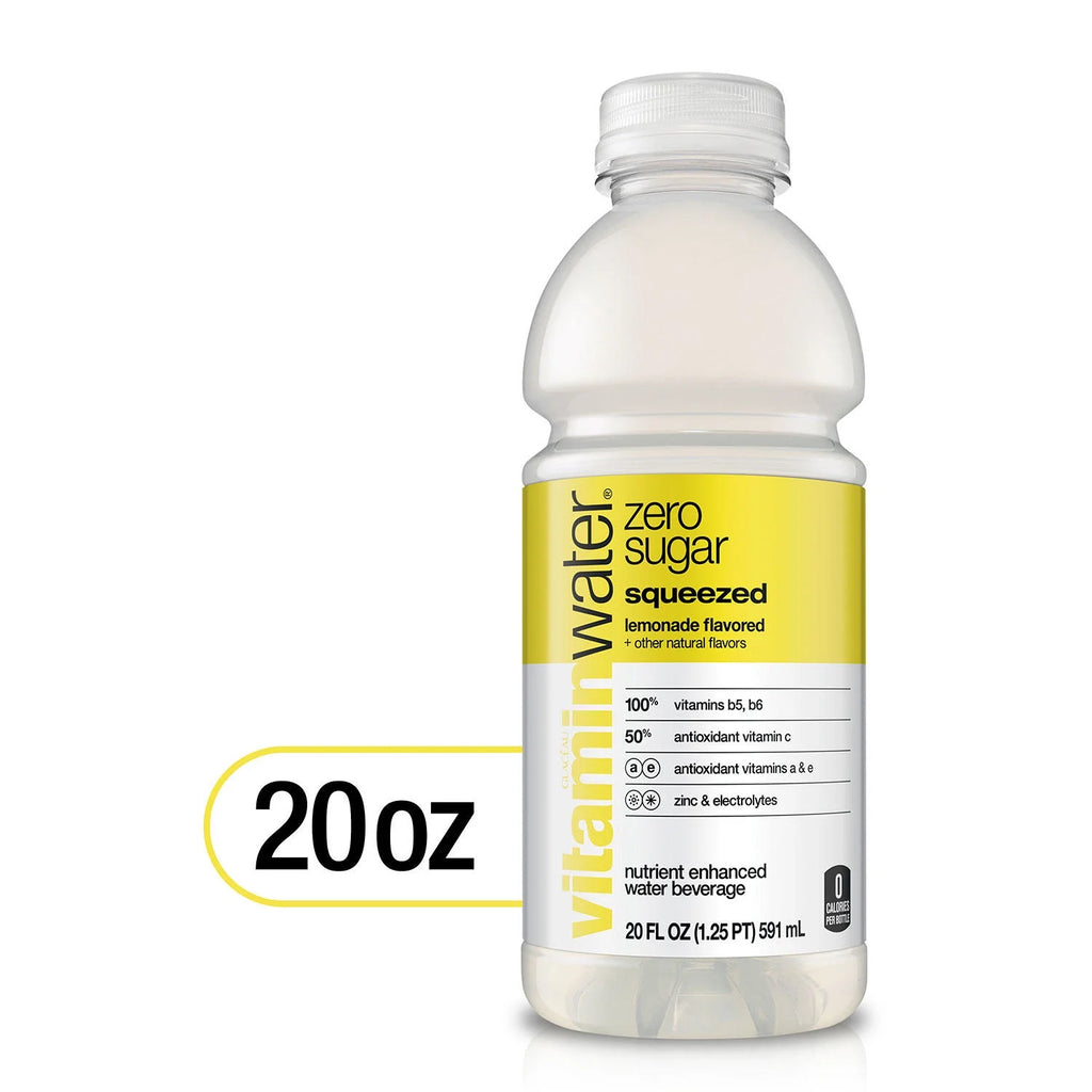 Vitaminwater Zero Variety Pack, 20 Fluid Ounce (20 Pack) K379476