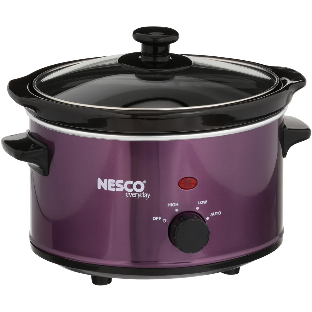 1.5 Qt Slow Cooker Metallic Violet Z47342