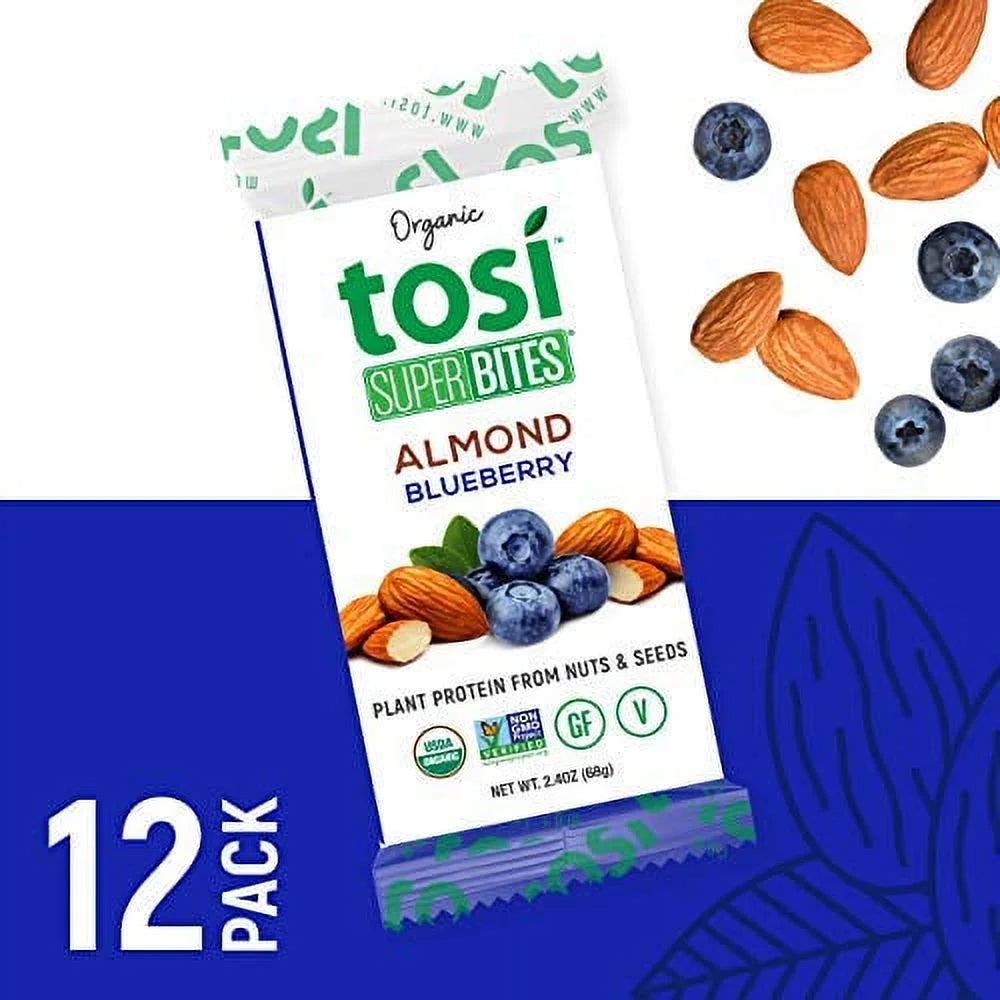 Gluten-Free Almond Blueberry Snack Bars 12 Bars G133