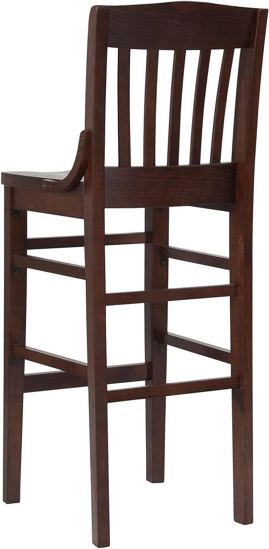 Walnut Wood Barstool N449698
