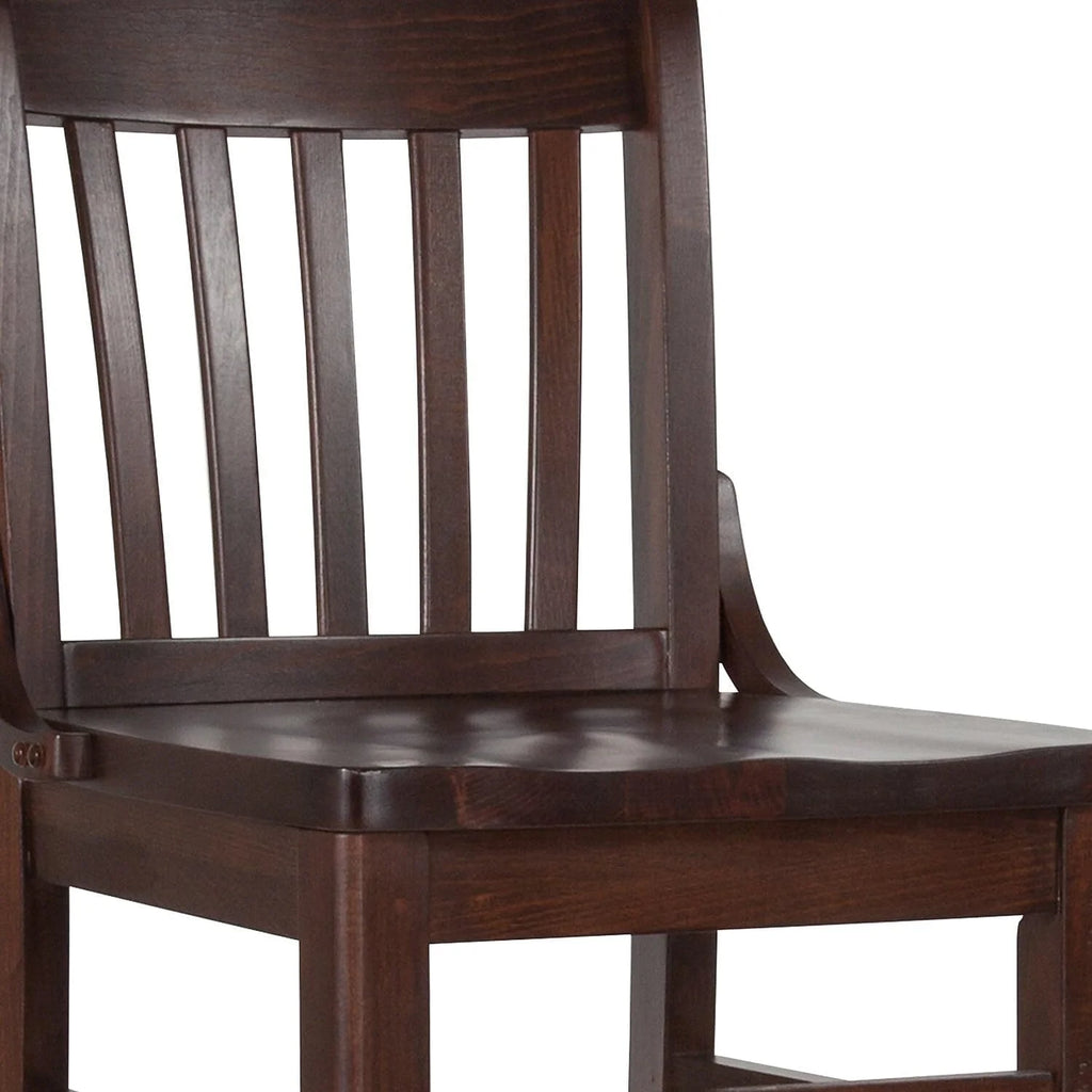 Walnut Wood Barstool N449698