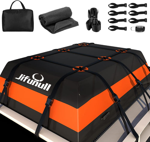 21 Cubic Feet Waterproof Soft-Shell Rooftop Cargo Carrier Bag W31186