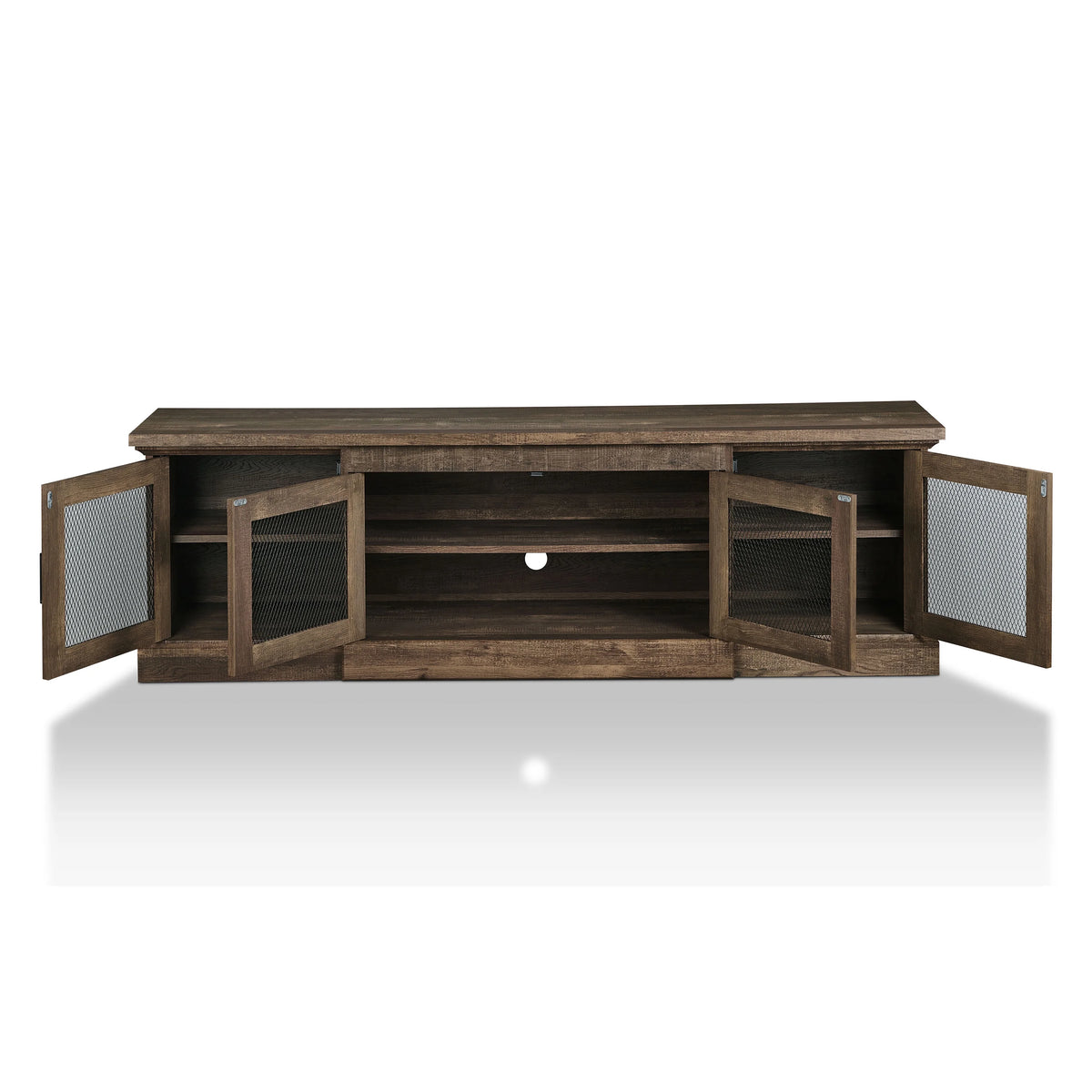 6 Shelf Rustic TV Stand Z149057