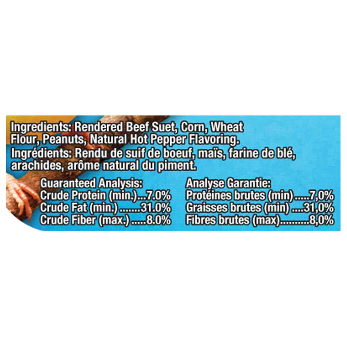 Spicy Pepper Suet Bird Food V5932
