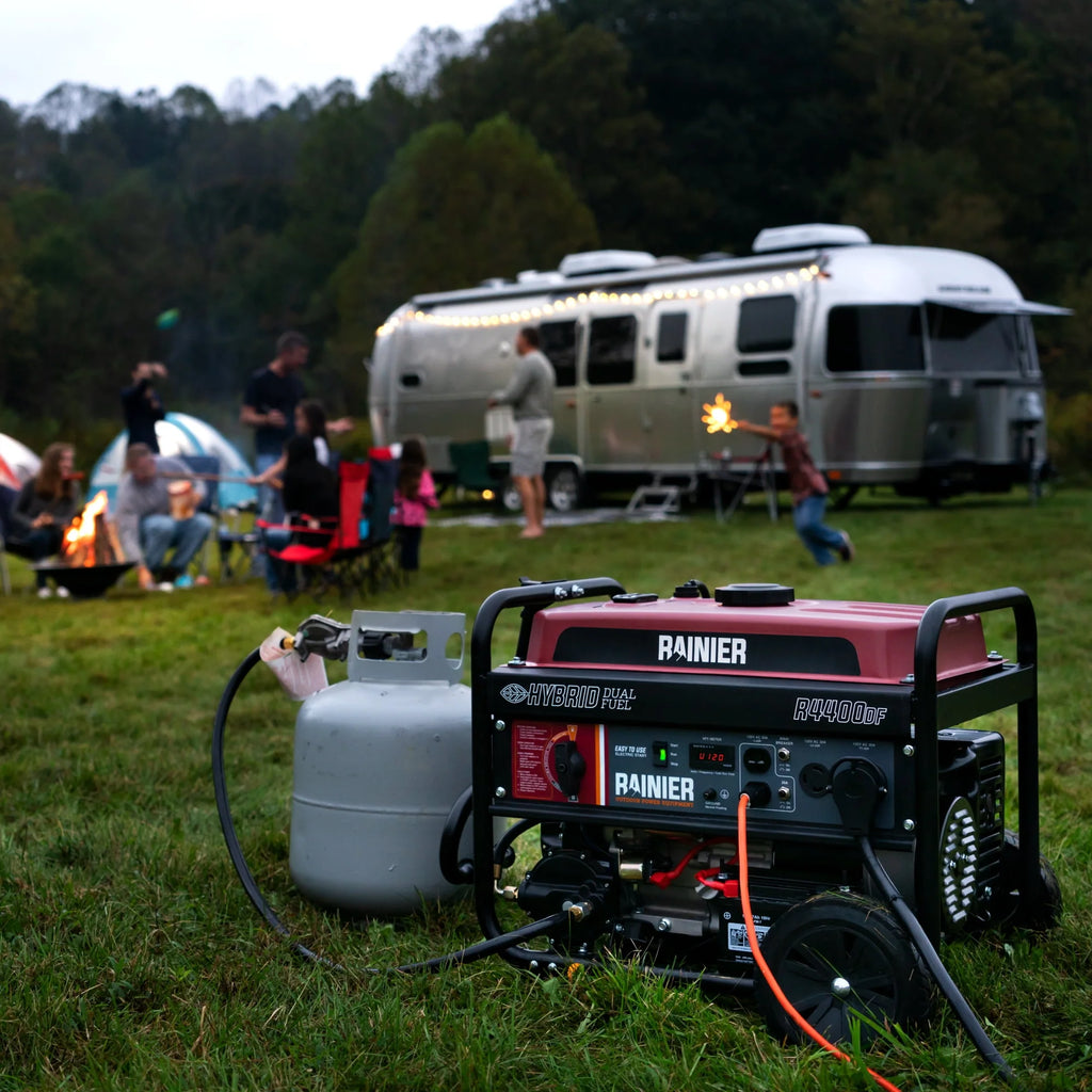 4400 Watt Dual Fuel Portable Generator with Electric Start I57004