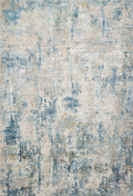 Grey Blue 6'7 x 9'2 Rug R783823