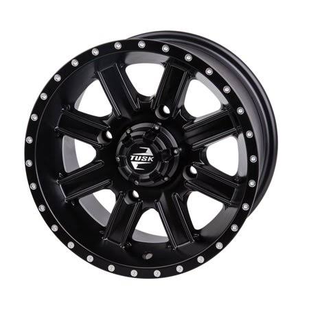 Tusk Cascade Wheel 14x7 4.0 + 3.0 Matte Black Q926368