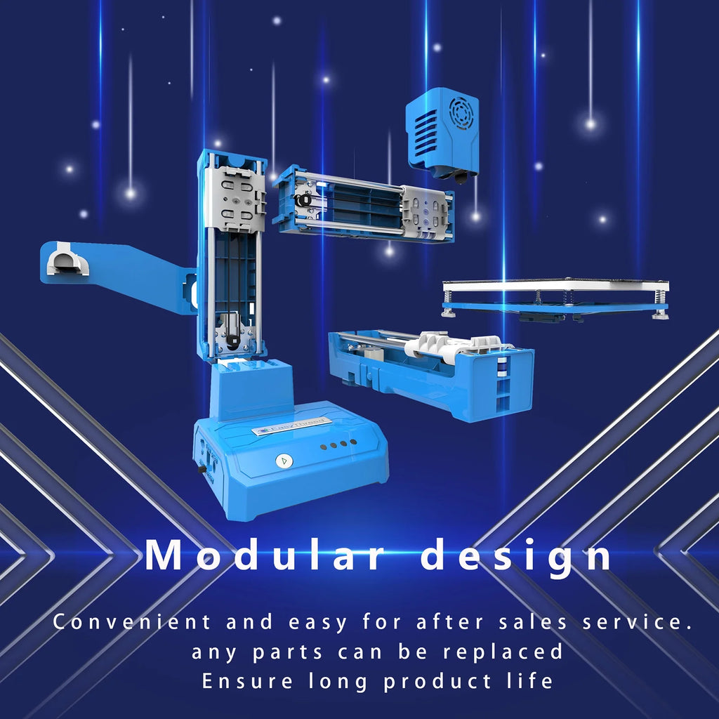 Mini 3D Printer 100x100x100mm Print Size J58119