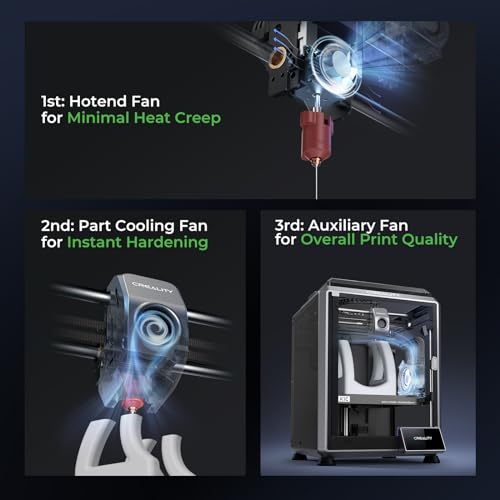 3D Printer with AI Camera 300°C Printing Support Carbon Fiber Filaments U323177