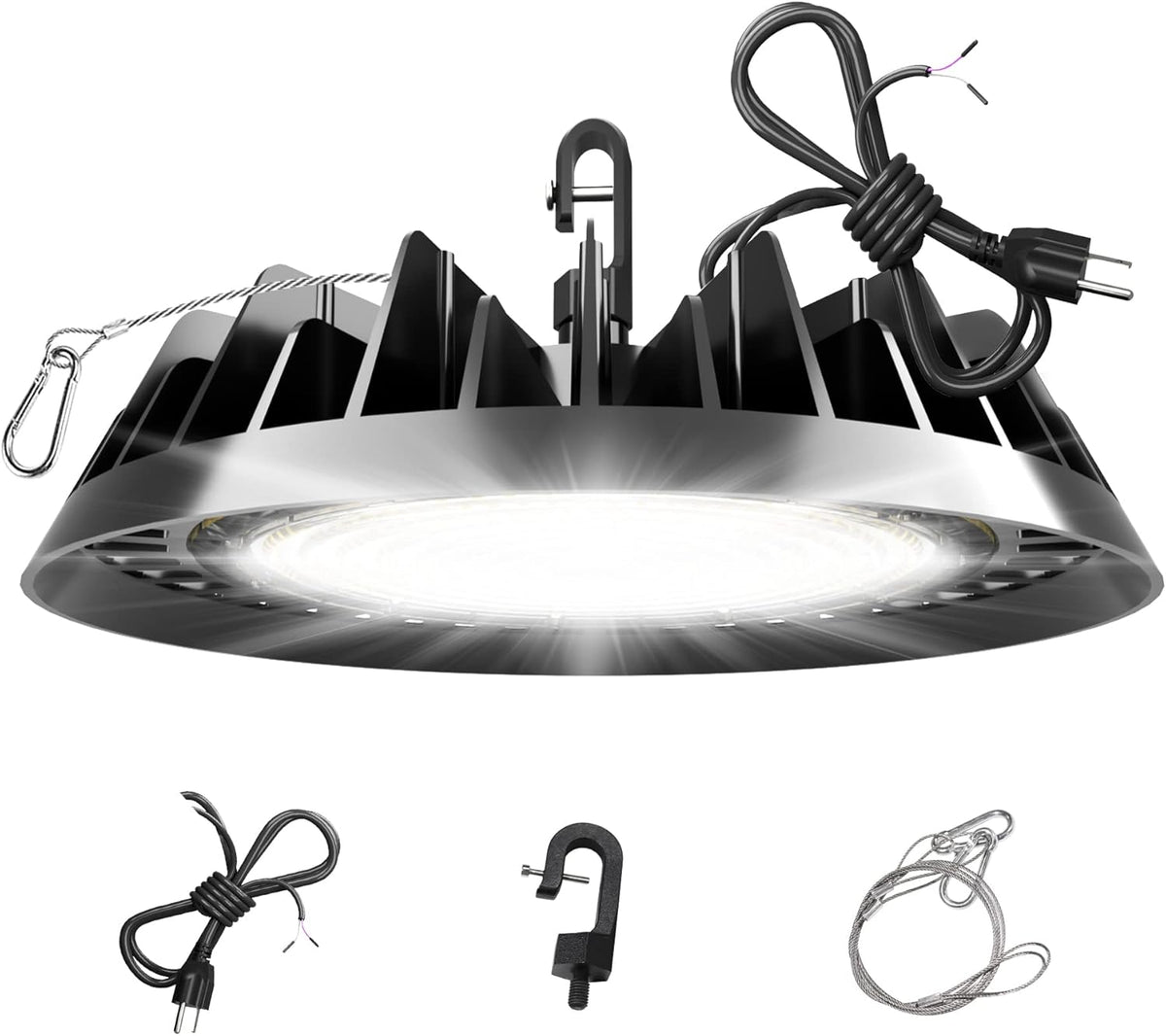 UFO High Bay LED Light 200W 32,000LM Dimmable with Plug B108415