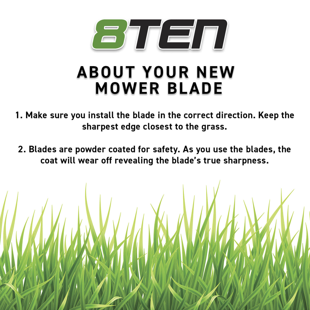 6 Pack Mulching Blade 38 inch B56511