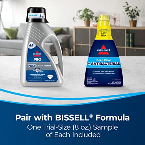 Portable Carpet & Upholstery Cleaner with Deep Stain Tool, 3" Tough Stain Tool, Two 8 oz. Trial-Size Formulas H8082